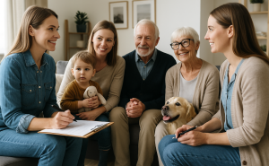 Sicher mit einer neuen Betreuungsperson oder Haushaltshilfe: praktischer Leitfaden für Familien